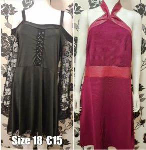Size 18 €15 each
